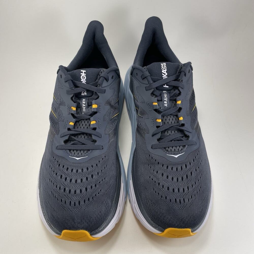 Hoka One One Arahi 5 Running Shoes Mens Size 11.5 D Ombré Blue/Blue Fog Athletic - Picture 10 of 10